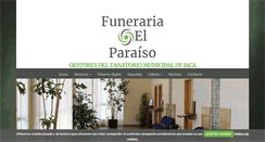 Desktop Screenshot of funerariaelparaiso.com